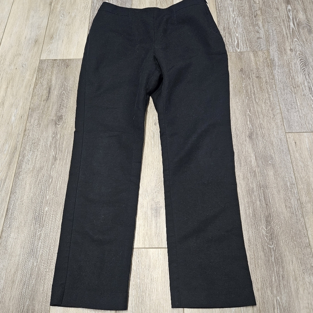Chico's So Slimming Black Stretch Pull On Trousers Dress Pants Women's 8 Chico 1